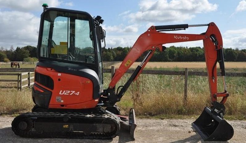 2014 Kubota U27-4 full