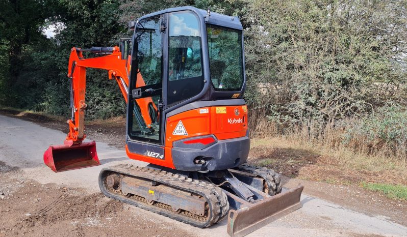 2016 Kubota U27-4 full